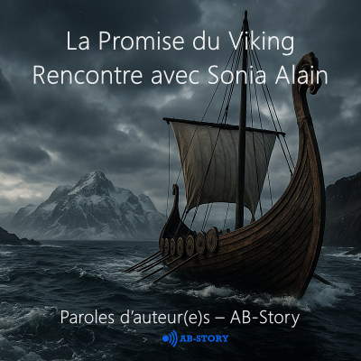Couverture de l'épisode du podcast « La promise du Viking » – Entretien exclusif avec Sonia Alain